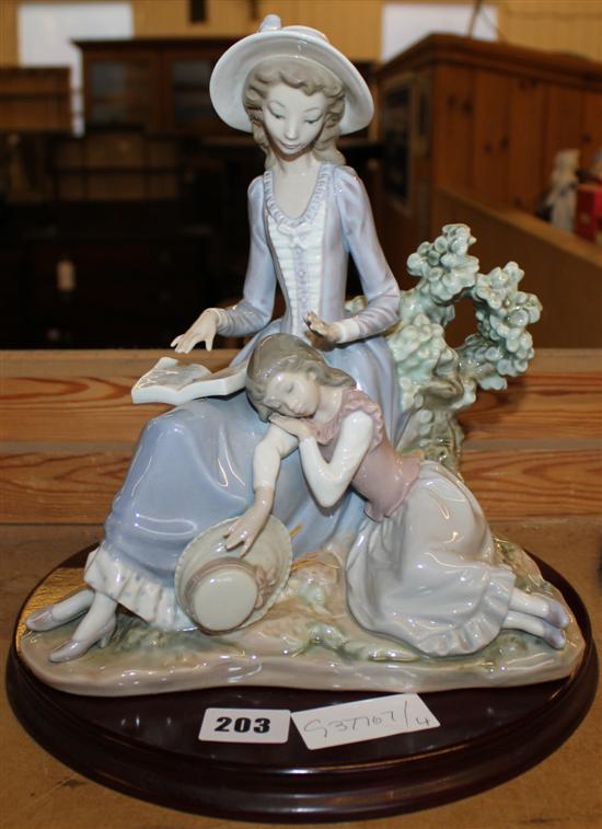 Lladro figure group